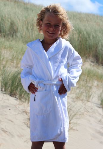 Moederland Savant String string Witte badjas kind kopen bij badjas.be.